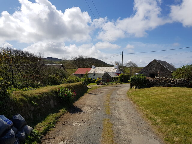 Lane from Tresinwen Farm