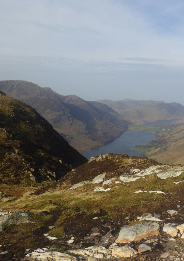 Fleetwith Pike summit with view over... © Robert Dworak :: Geograph ...