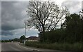 New roundabout on Bedford Road, Houghton Regis