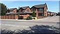 New housing at junction of A7 and Briar Lea Court