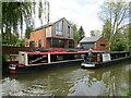 Boats and canalside house, Cropredy