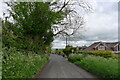 Newtown road entering Westbury