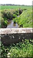 Hall Burn viewed over parapet of Brisco Hill Bridge on SW side of A6071