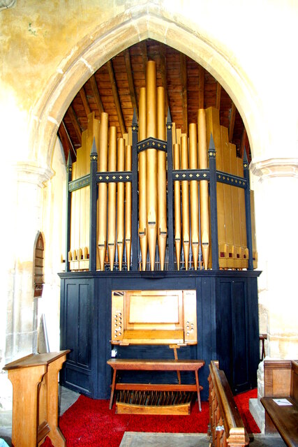 Organ from Rickmansworth in St Mary's Church