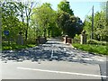 SK6546 : Entrance to Lowdham Grange by Alan Murray-Rust
