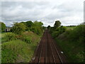 Railway towards Glasgow