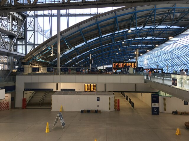 The original Eurostar station © Mr Ignavy :: Geograph Britain and Ireland