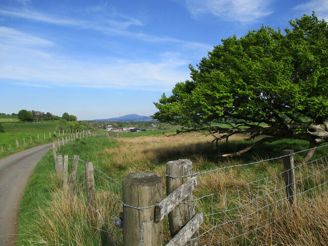 Corner of a field near Halfmerkland