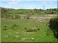 Rough grazing and power lines