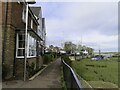 The Saxon Shore Way by Gillingham Marshes