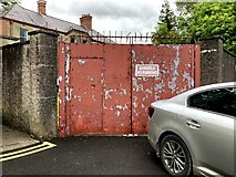 H4572 : No parking entrance, Omagh by Kenneth  Allen