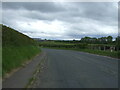 Bend in the B7081 towards Kilmarnock