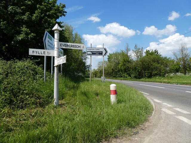 Crossroads on the A371