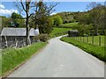 Road passing through Melin-y-Wig