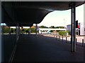 Tesco Arena building, looking towards bus stands by Foleshill Road