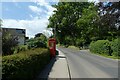 Telephone box on Church Lane