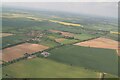 Willoughton and land to the east: aerial 2021