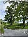 Road junction near Penybanc