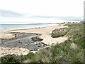 Beach at the western end of Fraserburgh Bay