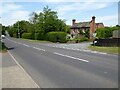 The A458 in Morville