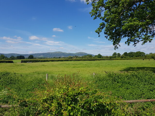 View of the northern Malvern hills