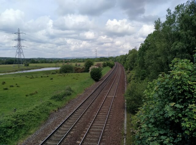 Manchester-Rochdale railway, Boarshaw Lane, Middleton
