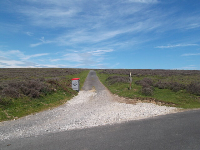 The road to Spaunton Lodge