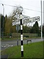 Direction Sign ? Signpost on the B474, Penn parish