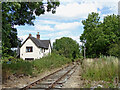 Disused railway at Endon in Staffordshire