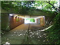 Well lit Underpass