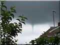 Pontefract, view of a funnel cloud