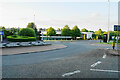 Mercedes roundabout in Brackley