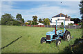 Field on the edge of town