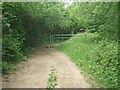 Public footpath along the eastern boundary of Broadlands, Bridgend (3)