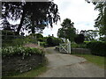 Entrance to Cwm Hall, Shropshire