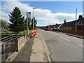 Bus stop on Brechin Road (B9134), Lunanhead