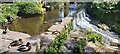 Weir on The River Sett in Hayfield