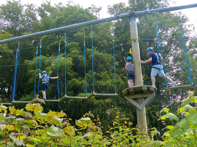 CoedLan, High Ropes at St Fagans, Cardiff