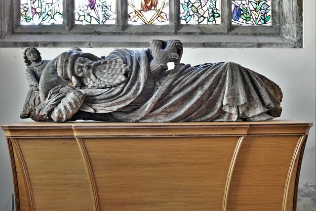 Abergavenny, St. Mary's Church:  Famous c15th Jesse carving from a single piece of oak 2