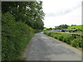 Minor road near to Brightenber Plantation and Stainton Hall