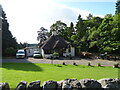 Thatched cottage near Balthayock Castle