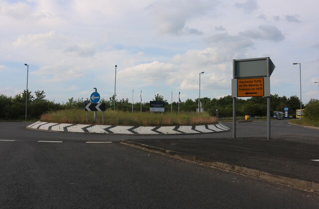 Roundabout on Ermine Street, Caxton