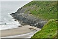 SN1951 : Traeth y Mwnt Beach and Cliffs by Michael Garlick