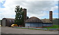 Beehive kilns, disused brickworks in Inchcoonans