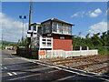 Signal box, Errol Station