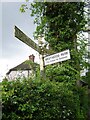 Direction Sign ? Signpost on the A134 in Great Horkesley parish