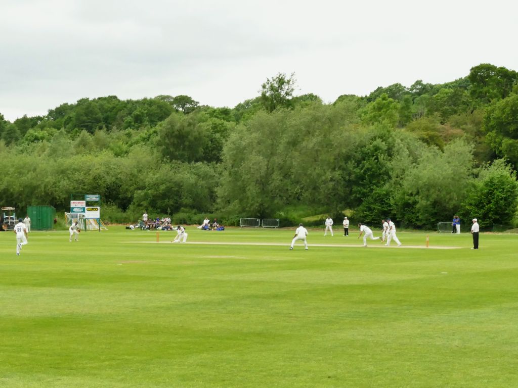 Esholt cricket ground © Stephen Craven :: Geograph Britain and Ireland