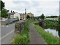 SE1115 : Canal towpath at Milnsbridge, Huddersfield by Malc McDonald