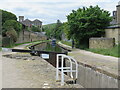 Canal lock at Slaithwaite