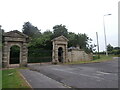 SU4467 : Gates to Benham Park by Virginia Knight